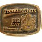 1970's Trendsetters Big Cat Engineering & Construction Belt Buckle