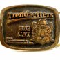 1970's Trendsetters Big Cat Engineering & Construction Belt Buckle