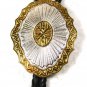 Western SilverTone Gold Tone Bolo Leather Cord by CRUMRINE 121515
