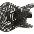 Vintage Silvertone Black Rock Guitar Belt Buckle 41017