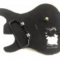 Vintage Silvertone Black Rock Guitar Belt Buckle 41017