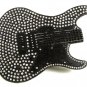 Vintage Silvertone Black Rock Guitar Belt Buckle 41017