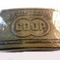 Vintage Petroleum COOP Farmland Industries Inc. Belt Buckle Mint in Plastic