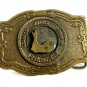 1970's Nick's Fishmarket Chicago Houston Belt Buckle by Hit Line USA 81914