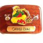 Vintage Handmade Shriners Oriental Band Wood Belt Buckle 21017