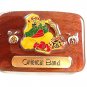 Vintage Handmade Shriners Oriental Band Wood Belt Buckle 21017