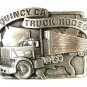 1983 Quincy, CA Truck Rodeo Belt Buckle By SISKIYOU 8916