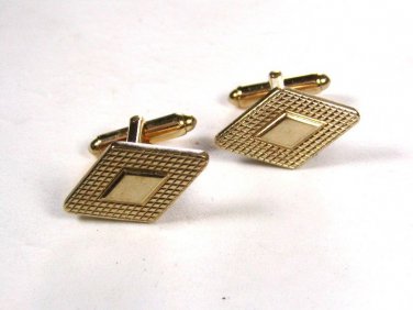 1950's - 70's 14K Rolled Gold Overlay Cufflinks by KREISLER 101615