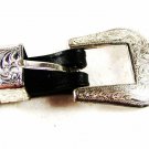 Brand New Western Silvertone Ranger Belt Buckle By 3-D Belt Co. 42016