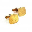 Vintage Square Goldtone Cufflinks 81017
