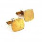 Vintage Square Goldtone Cufflinks 81017