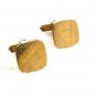Vintage Square Goldtone Cufflinks 81017