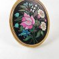 Vintage Gold Tone Micro Mosaic Flower Pendant By AVON 102416