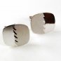 Sterling Silver Polished Brushed Cufflinks Unbranded 3616