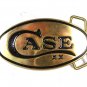 1978 Case Solid Brass Belt Buckle By BARON BUCKLES 5416
