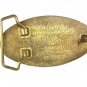 1978 Case Solid Brass Belt Buckle By BARON BUCKLES 5416