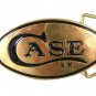1978 Case Solid Brass Belt Buckle By BARON BUCKLES 5416