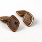 Victorian / Edwardian Gold Tone Cufflinks By HWK CO. 9816