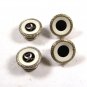Deco Green White KUM A PART Snap Link Cufflinks by BAER & WILDE 102315