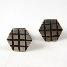 Vintage Mexican Sterling Silver Cufflinks 9916
