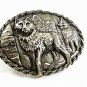 1995 Wolves Wolf Belt Buckle By EJC MADE IN USA 12417