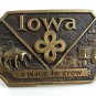 1970 IOWA A Place To Grow Belt Buckle By HERITAGE MINT 91217