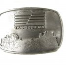 Trans Jordan Contruction Equipment Pewter Buckle Made In Canada 121415