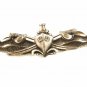 United States Navy Silvertone Surface Warfare Badge Enlisted V-21N 32916