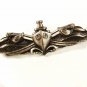 United States Navy Silvertone Surface Warfare Badge Enlisted V-21N 32916