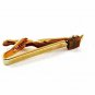 1960's Gold Tone & Tiger Eye Classy Tie Clasp By SWANK 13117