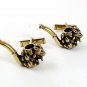Vintage Goldtone Pipe Mouse Cufflinks By SWANK 31517