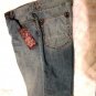 Authentic Mens Ed Hardy Blue Jeans Denim Shorts Size 34