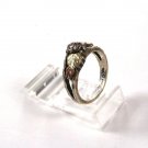 Tri Colored Sterling Silver & 12K Ring Size 6 by VA 81715