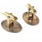 Mexican Sombero Cactus Sterling Silver Abalone Cufflinks Eagle Mark 4 41416