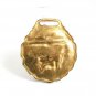 Vintage 1920's Goldtone Airplane Bicycle Automobile Watch Fob 10517