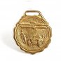 Vintage 1920's Goldtone Airplane Bicycle Automobile Watch Fob 10517