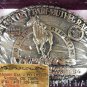 MIB 1984 Blue Ribbon Downs Raceway Sallisaw Oklahoma Brass Belt Buckle 5416