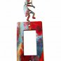 Kokopelli w/ Flute Single Rocker Outlet Cover Plate Steel Images USA 021915I