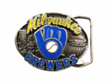 1989 Milwaukee Brewers Officially Licensed Belt Buckle by Siskiyou 102315