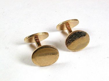 Vintage 1/20th 14Kt Gold Filled Cufflnks by WEH WALTER E. HAYWARD 91417