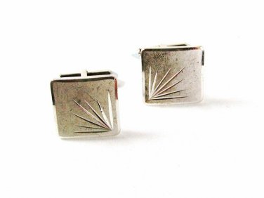 Sterling Silver Dressy Cufflinks By KREMENTZ 3816