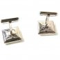 Sterling Silver Dressy Cufflinks By KREMENTZ 3816