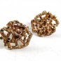 Vintage 1970's Odd Goldtone & Silver Cufflinks 102817