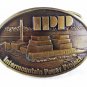 IPP Intermountain Power Project Brass Belt Buckle Unbranded USA Box 4116