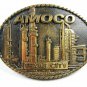 Solid Brass AMOCO Texas City Belt Buckle by BTS Made In USA 101015
