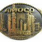 Solid Brass AMOCO Texas City Belt Buckle by BTS Made In USA 101015