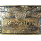 Vintage Budweiser Lager Beer Belt Buckle 8116