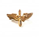 WWII Goldtone Army Air Corps Sweetheart Pin 61317