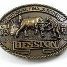 1981 National Finals Rodeo Belt Buckle HESSTON 12817