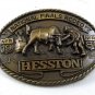 1981 National Finals Rodeo Belt Buckle HESSTON 12817